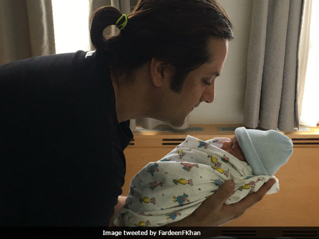 Fardeen Khan Shares The First Picture Of His Son And It Is Adorable