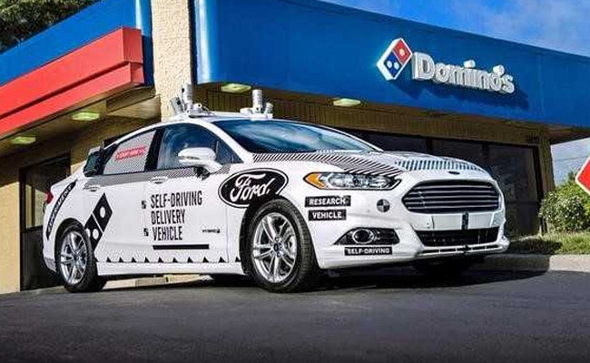 Self-Driving Pizza Delivery? Ford Teams With Domino's
