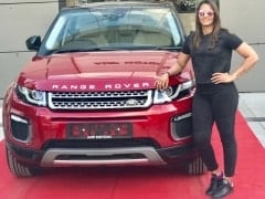 Indian Wrestler Geeta Phogat Buys A Brand New Range Rover Evoque