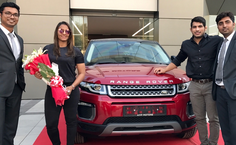Indian Wrestler Geeta Phogat Buys A Brand New Range Rover Evoque