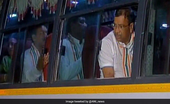 Back From Bengaluru, Gujarat Congress Legislators Head To Another Resort