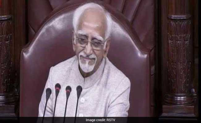 Parliamentarians Praise Outgoing Vice President Hamid Ansari's Role As Rajya Sabha Chairman