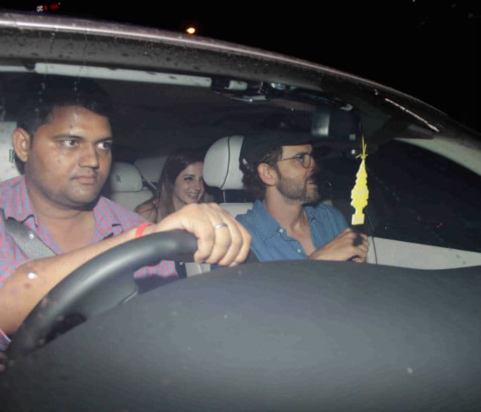 Hrithik Roshan And Ex-Wife Sussanne Khan Spotted On A Dinner Date With Sons