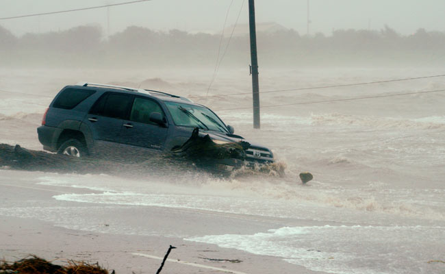 Hurricane Harvey Batters Texas, Drops 2 Feet Of Water On Houston Area