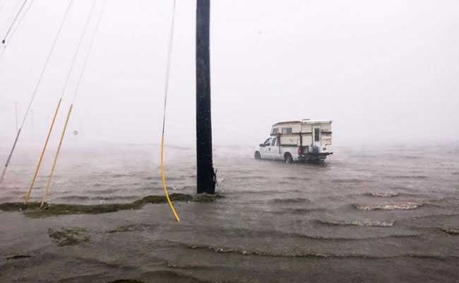 Hurricane Harvey Bears Down On Texas As Intensity Increases To Category 4