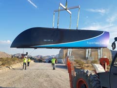 Futuristic Hyperloop Transport Vehicle Passes Another Test