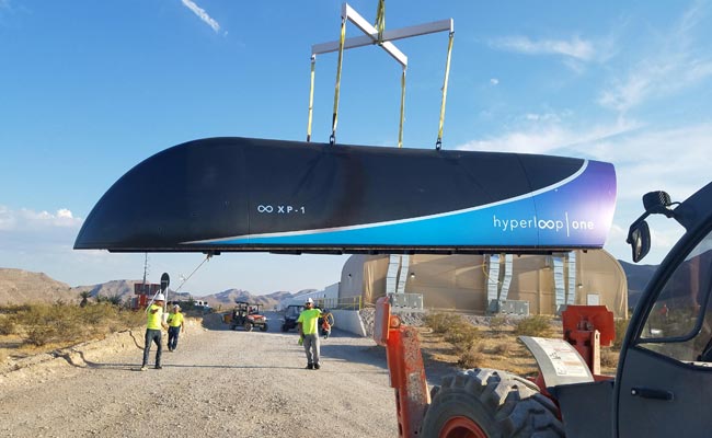 Futuristic Hyperloop Transport Vehicle Passes Another Test