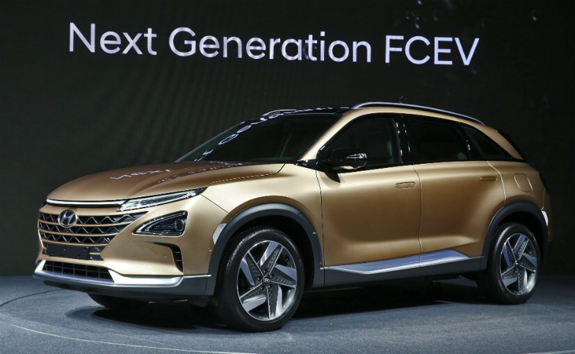 Hyundai Showcases Fuel Cell SUV Concept Hyundai Showcases Fuel Cell SUV Concept
