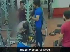 Enraged Man Punches And Kicks Woman In Indore Gym. Caught On CCTV