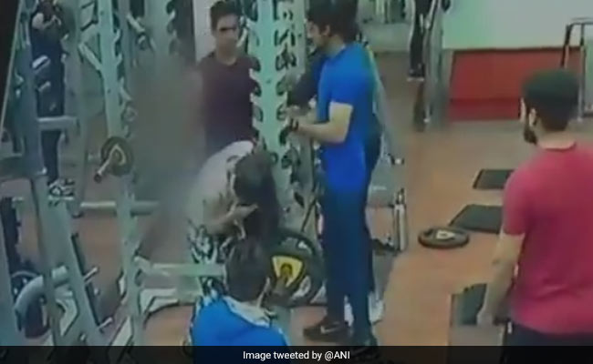 Enraged Man Punches And Kicks Woman In Indore Gym Caught On Cctv