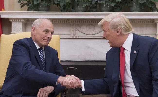 Donald Trump Says Chief Of Staff John Kelly To Step Down By End Of 2018
