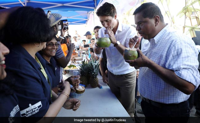 '<i>Vanakkam</i>!' Tweets Justin Trudeau After Attending A Tamil Street Fest In Canada