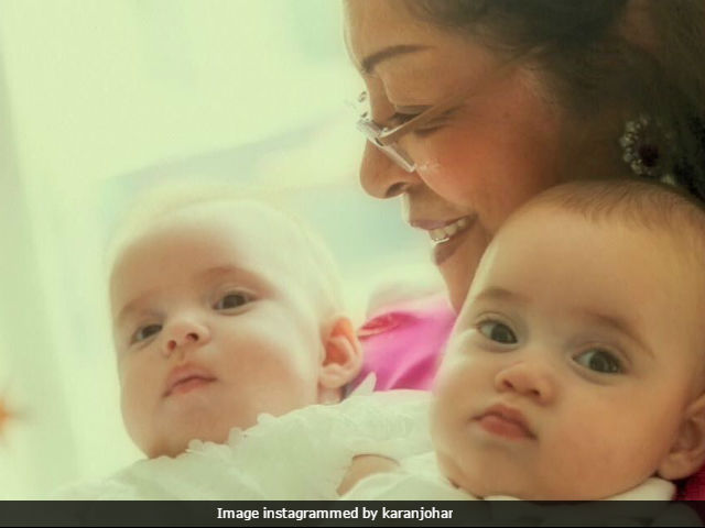 Raksha Bandhan 2017: First Pic Of Karan Johar's Cutie Pie Twins, Yash And Roohi