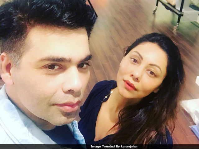 When Karan Johar Dropped By Gauri Khan's New Store. See Pic