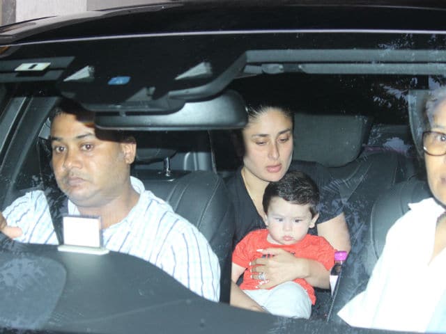 Swiss-Returned Taimur Ali Khan Visits Grandmother Babita With Mom Kareena Kapoor