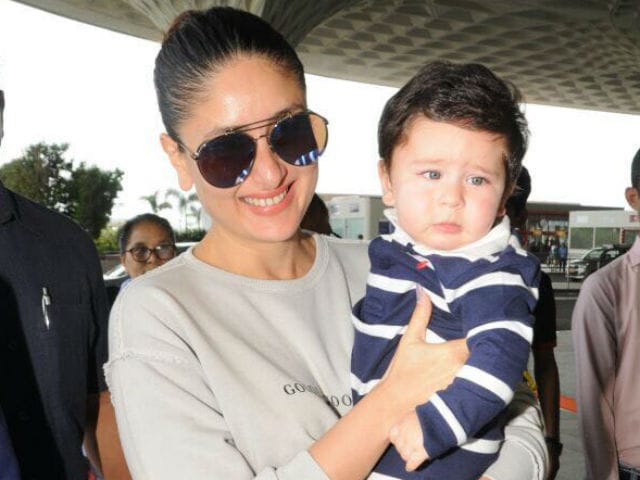 For Once, Kareena Kapoor's Son Taimur Had No Smile For The Paparazzi. See Pics