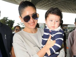 For Once, Kareena Kapoor's Son Taimur Had No Smile For The Paparazzi. See Pics For Once, Kareena Kapoor's Son Taimur Had No Smile For The Paparazzi. See Pics