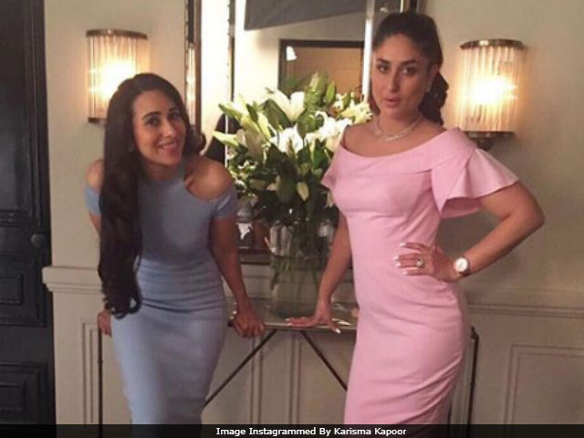 Sisters Kareena And Karisma Kapoor Shoot Together. See Pic