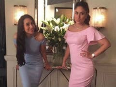 Sisters Kareena And Karisma Kapoor Shoot Together. See Pic