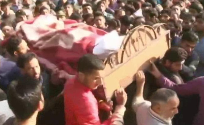 Hundreds Participate In Farewell Of CRPF Jawan Killed In Pulwama