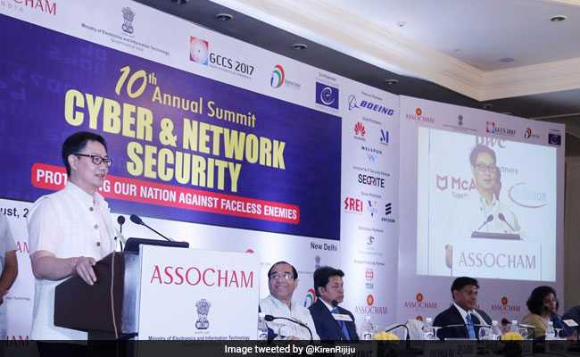 Kiren Rijiju Notes 'Huge Gap' Between India's Cyberwarfare Capacity And Capability