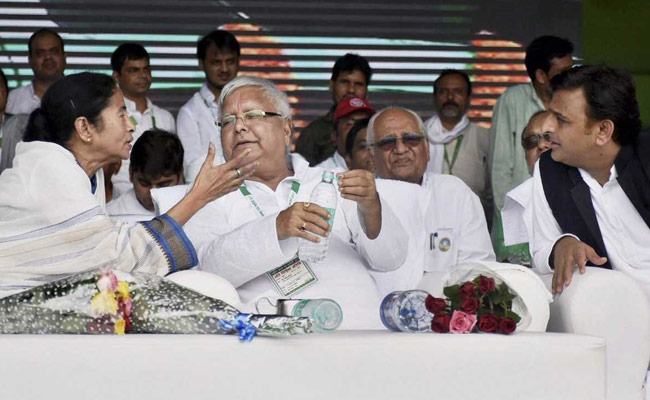 Was Pressured Into Making Nitish Kumar CM, Lalu Yadav Says At Patna Rally