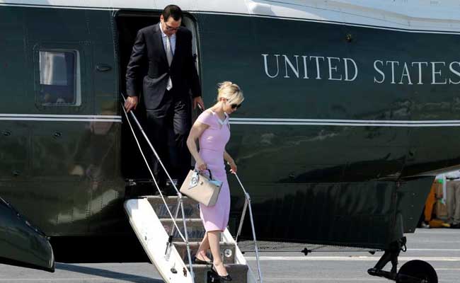 US Treasury Chief Sought $25,000 An Hour Air Force Jet For His Honeymoon