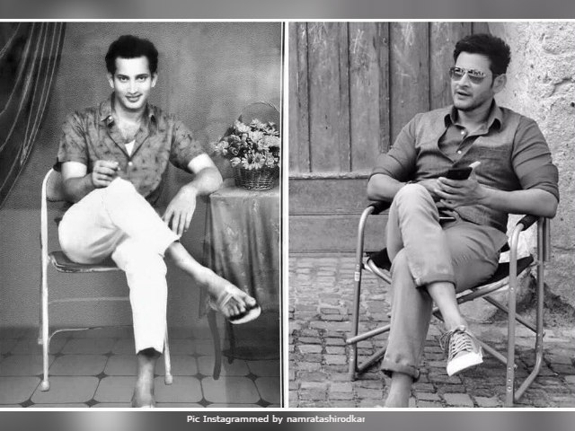 Mahesh Babu Looks Just Like His Famous Dad In Pic Shared By Namrata Shirodkar