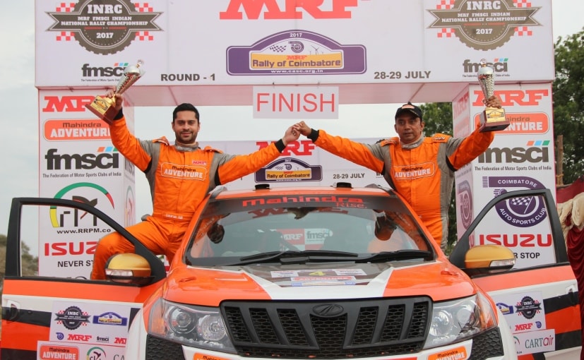 mahindra adventure gaurav gill inrc 2017