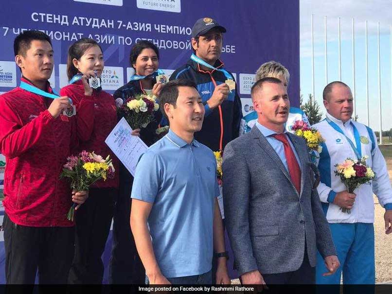 Mairaj Ahmad Khan-Rashmmi Rathore Pair Wins Gold, End India's Asian Championship Campaign On High