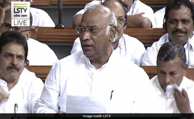 Why Are You Beating Me, TDP Lawmaker Asks Mallikarjun Kharge In Lok Sabha