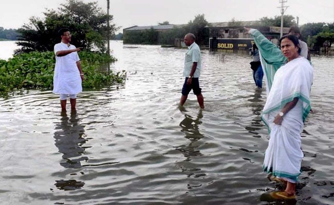 Mamata Banerjee Tours Rain-Hit North Bengal, BJP Calls Her Visit 'Flood Tourism'