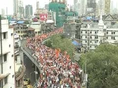 9 Lakh Marathas March In Mumbai For Quota, Farm Loan Waiver