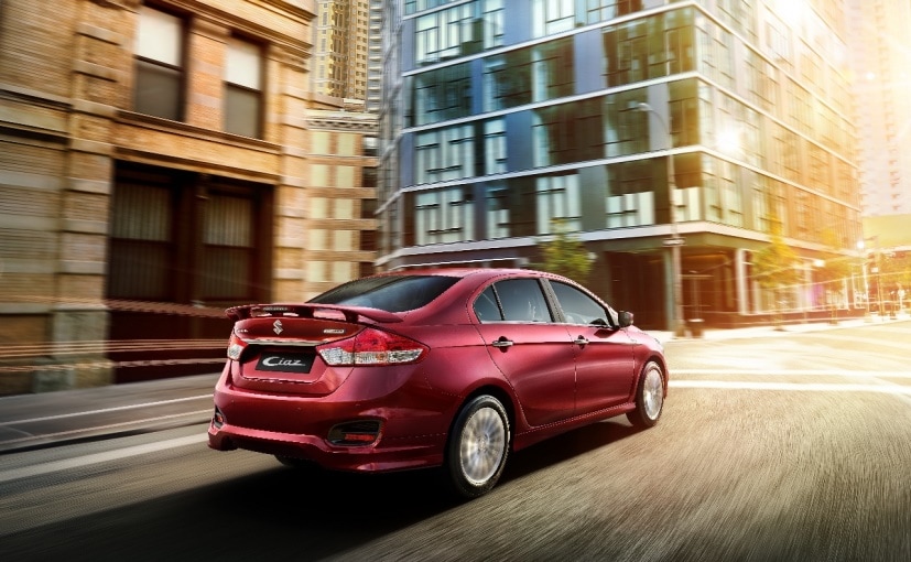 maruti suzuki ciaz s rear