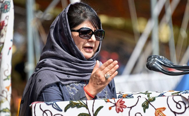 'Whatever We'll Get, It'll Be From India': Mehbooba Mufti In J&K Assembly