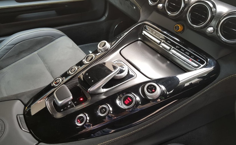 mercedes amg gt r central console