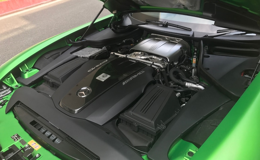 mercedes amg gt r engine