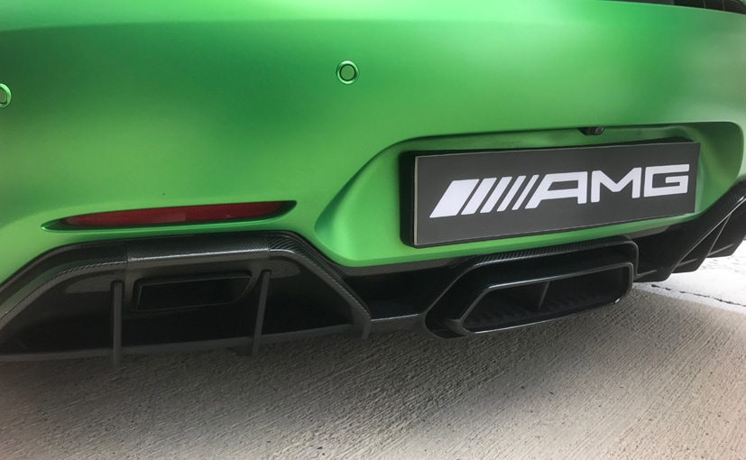 mercedes amg gt r exhaust system