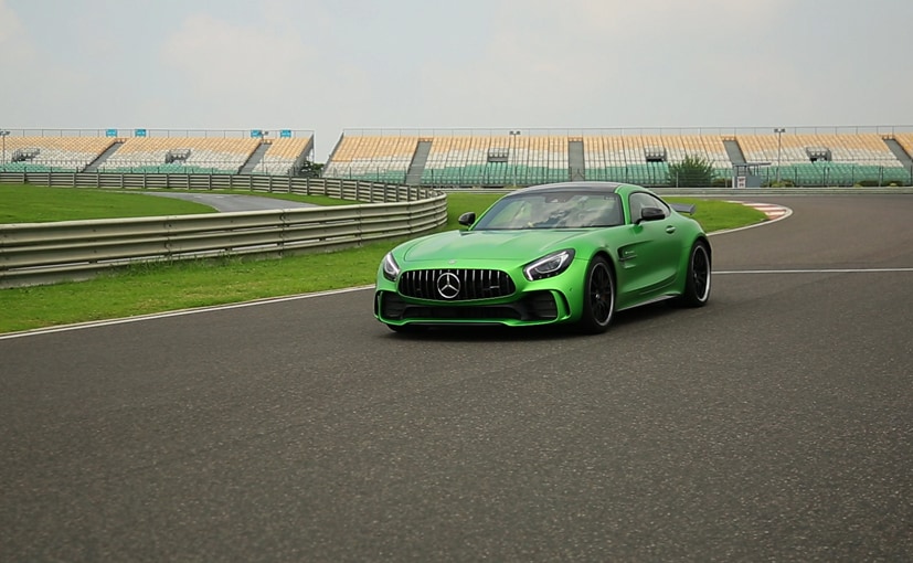 mercedes amg gt r rear wheel steering