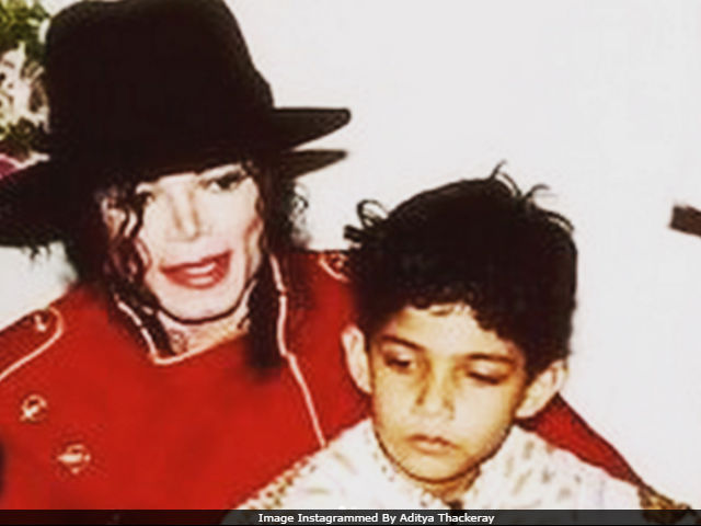 On Michael Jackson's Birth Anniversary, Aditya Thackeray Posts Pics From 1996 Mumbai Visit