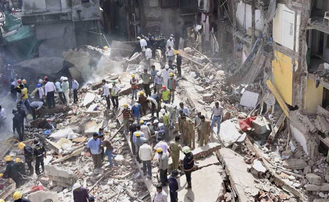 Mumbai Building Collapses Killing 32, Was Declared Unsafe 6 Years Ago