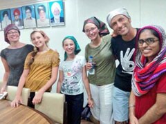 Stranded In Mumbai Rain, French Family Thanks Gurudwara For Help