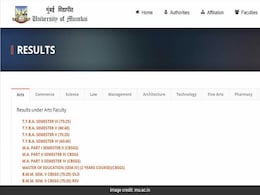 Mumbai University Results: MU Publishes TYBA, TYBSc Semester 5, 6 Results Mumbai University Results: MU Publishes TYBA, TYBSc Semester 5, 6 Results
