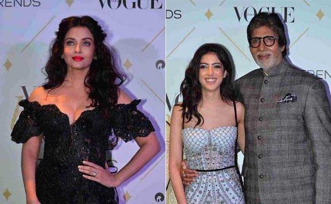 अमिताभ बच्चन की बहू ऐश्वर्या राय और नातिन नव्या नवेली का यह वायरल फोटो देखा आपने? अमिताभ बच्चन की बहू ऐश्वर्या राय और नातिन नव्या नवेली का यह वायरल फोटो देखा आपने?