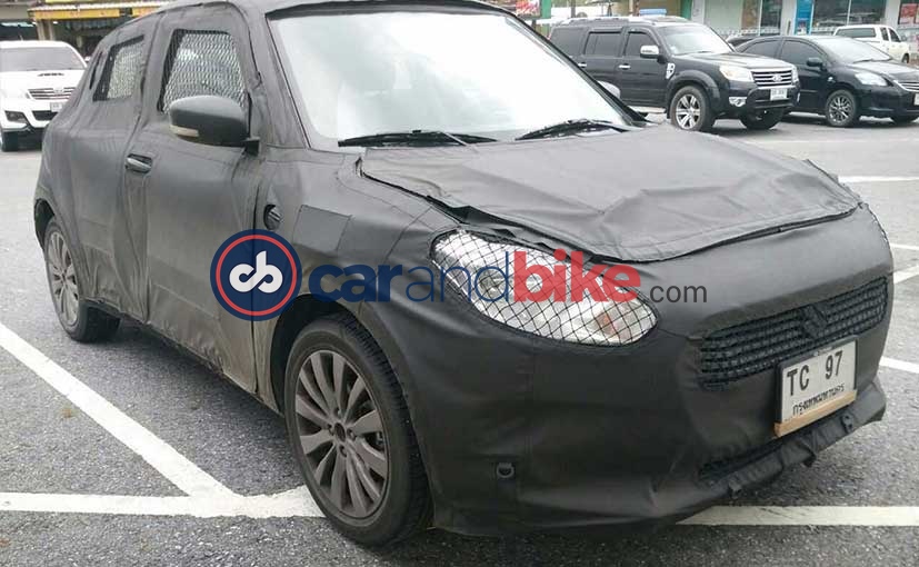 2017 Maruti Suzuki Swift Spied; India Launch Next Year