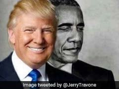 Donald Trump Retweets Bizarre Obama Eclipse Meme. The Internet Is Confused