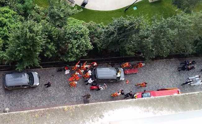 Suspect Arrested After Car Rams Paris Anti-Terror Troops