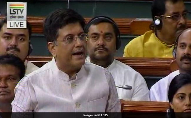 Piyush Goyal Should Be 'Professor': Remark With Mirth In Parliament