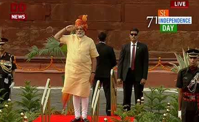 Independence Day Live: India's Stature In The World Is Rising, Says PM Modi