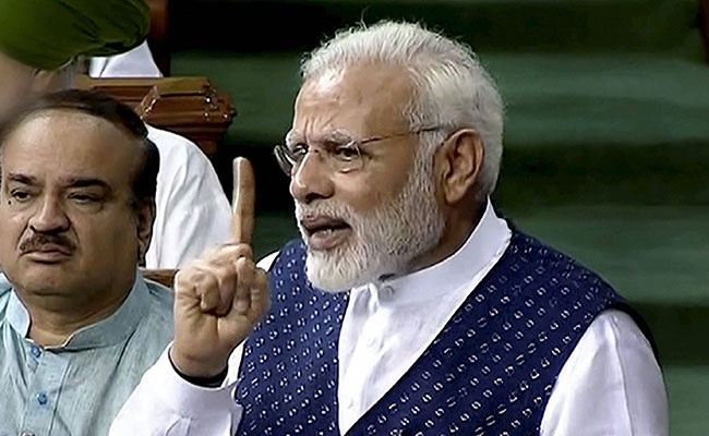 PM Modi's Speech On Motion Of Thanks To President's Address In Parliament Today
